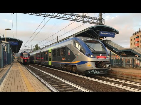 TRENI di TUTTI i TIPI sulla LINEA DD BOLOGNA-PRATO! IC,MERCI,INV,NCL e TANTO altro ANCORA!