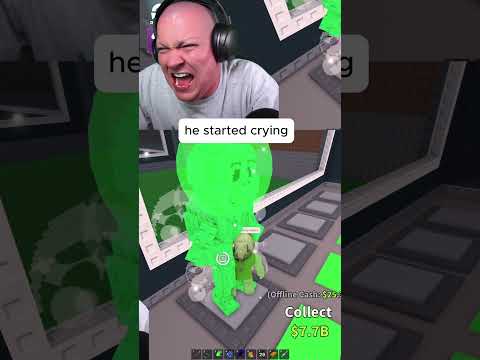 he started crying 💀
