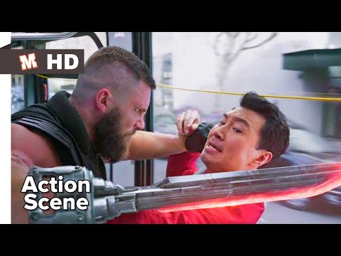 Shang Chi Hindi Bus Fight Scene