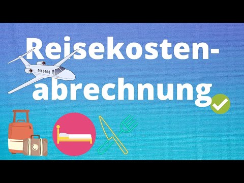 Travel expense report simply explained + example