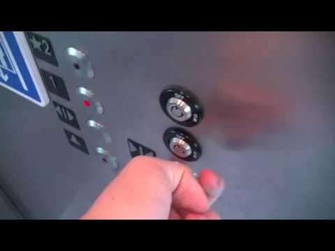 HORRIBLE Kone EcoSpace MRL Traction Elevator #2 @ Scarborough GO Station, Scarborough ON