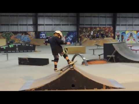 5 year old skateboarder Parker O'Hara