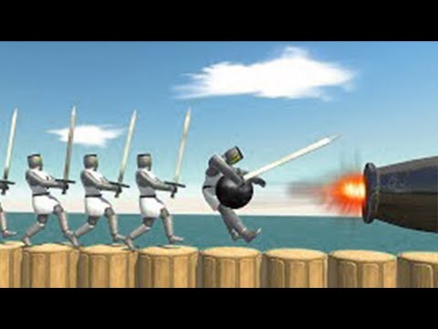 Armies Destroyed With Super Cannon - Animal Revolt Battle Simulator