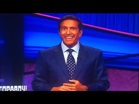 Dr. Sanjay Gupta’s first introduction and final on Jeopardy!