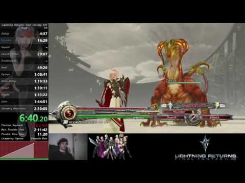 Lightning Returns: Final Fantasy XIII Any% RTA Speedrun 2:25:07 (X360)
