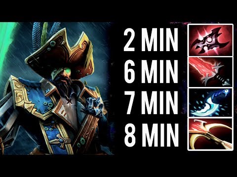 !ATTACKER CRAZY KUNKKA MOST FASTEST BUILD IN DOTA 2 HISTORY