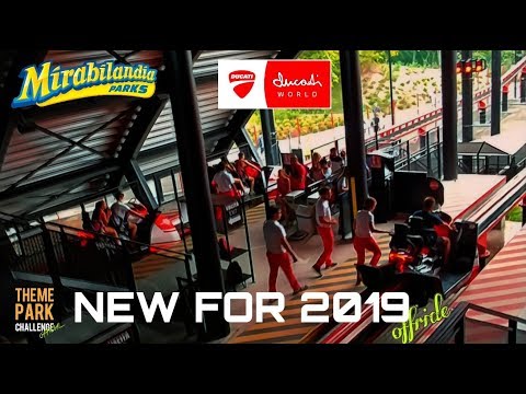 DESMO RACE Cinematic OFFRIDE Ducati World | Mirabilandia | NEW FOR 2019 | Duelling Coaster