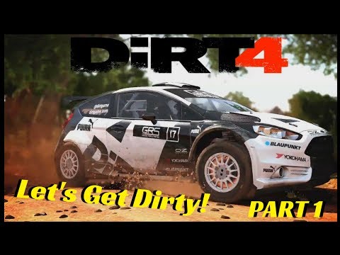 Dirt 4 gameplay Part 1 First Experience | Let's Get Dirty! (Full Game) PS4 PRO #Dirt4