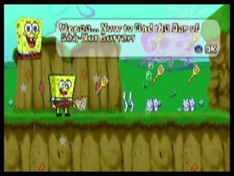 SpongeBob SquarePants SuperSponge 100% Walkthrough Part 1