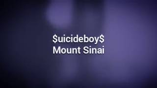 $uicideboy$ - Mount Sinai (LYRICS) $uicideboy$ - Mount Sinai (LYRICS)