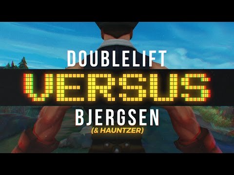 Doublelift- 1v1 VERSUS BJERGSEN (& HAUNTZER)
