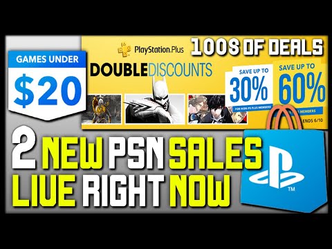 2 NEW PSN SALES LIVE RIGHT NOW - HUNDREDS OF PS4 GAME DEALS!