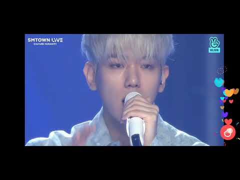 SMTOWN LIVE CULTURE HUMANITY  (BAEKHYUN- UN VILLAGE)ft.Mark Lee