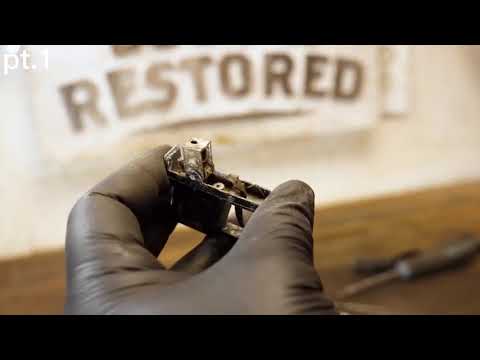 Very rare gun lighter restoration