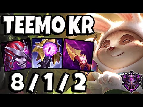 Teemo vs Camille [ TOP ] Lol Korea Master Patch 11.24 ✅