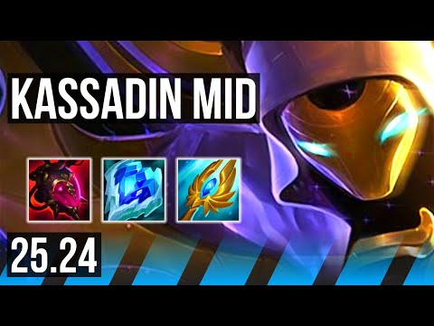 KASSADIN vs IRELIA (MID) | 50K damage | NA Challenger | 25.24