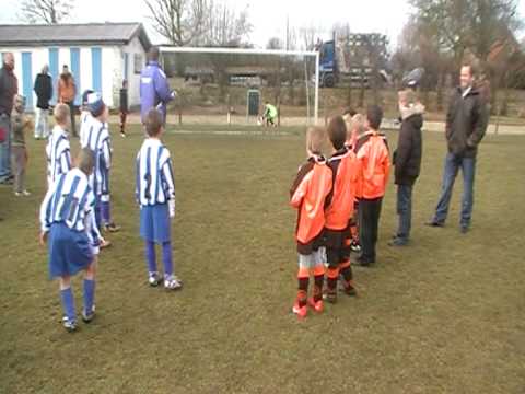 13 maart Lopik F3 - VV De Meern F13 9-3 penaltyreeks penalty Robin