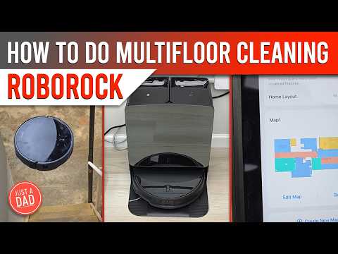 How To Multi Floor Map / Clean with Roborock Saros 10R Robot Vacuum & Mop