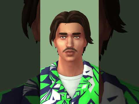 TOWNIE MAKEOVER | Salim Benali realistic makeover, no cc | the sims 4 #shorts #thesims4