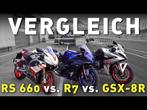 #116: Mittelklasse Supersportler – Aprilia RS660, Suzuki GSX-8R und Yamaha R7 im Vergleich!