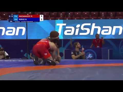 FS86, FINAL Rakhim MAGAMADOV (FRA) - Bennett Kevin BERGE (USA), 2022 U20 World Championship