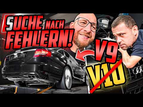 KAMPF ums ÜBERLEBEN auf dem PRÜFSTAND! - Audi S6 C6 V10 - FINDEN wir ALLE 10 ZYLINDER?!