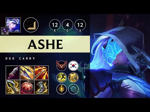 Ashe ADC vs Lucian - KR Grandmaster Patch 25.13