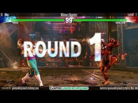 GUM08 SFV TOP16 JMan(Vega) Vs. LuckyD(Dhalsim)