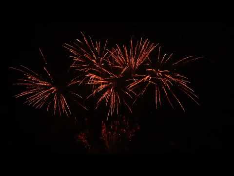 Pirouteau Réf APF 2060 Batterie en éventail, 30 mm, 25 coups, 30s GOLDEN SPIDER Bombes dorées