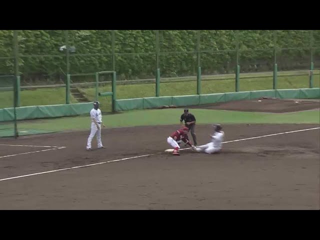 【ファーム】イーグルス・小郷裕哉・入江大樹の見事な中継プレー!! 2022年5月31日 埼玉西武ライオンズ 対 東北楽天ゴールデンイーグルス