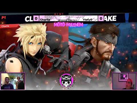 Moto Mayhem 41 - Vinny G (Snake) vs Charlie (Roy, Cloud) - Winners Quarters - SSBU