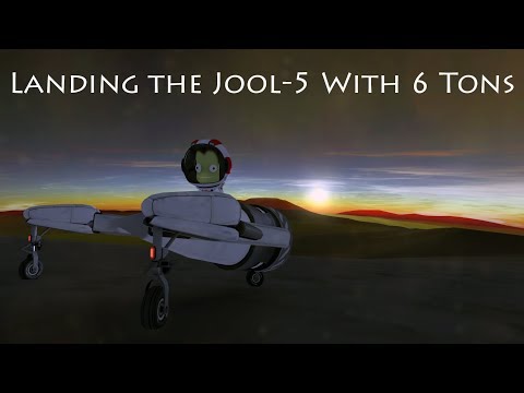Landing on all of Jool's moons with a 6 ton spaceplane