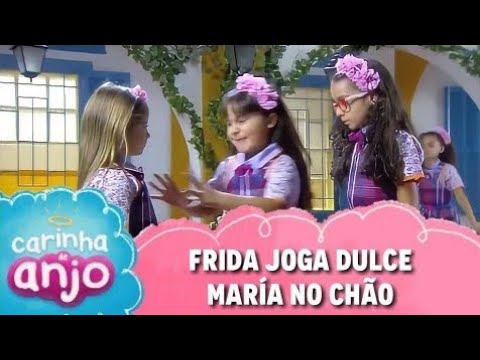 Frida joga Dulce Maria no chão - Carinha de Anjo