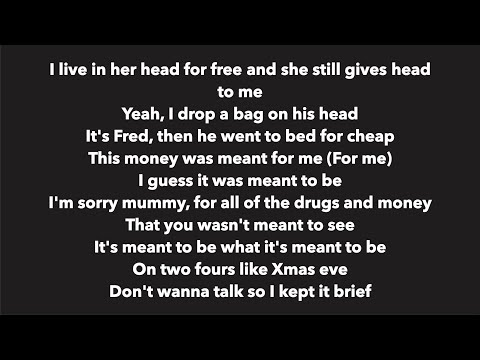 Stay Flee Get Lizzy feat. Fredo & Central Cee - Meant To Be (Lyrics)