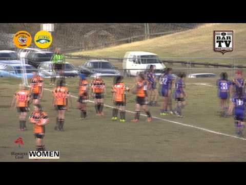 2015 ICRL Round 12 Womens in Defense League Highlights - Helensburgh Tigers v Berkeley Eagles