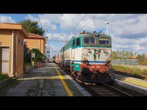 STAZIONE DI CARONIA - Regionale e InterCity in transito !