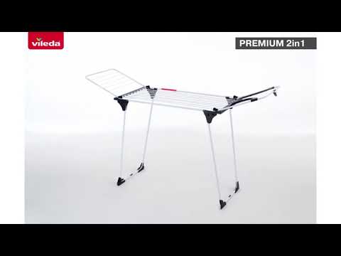 Džiovyklė Vileda Premium 2in1 video