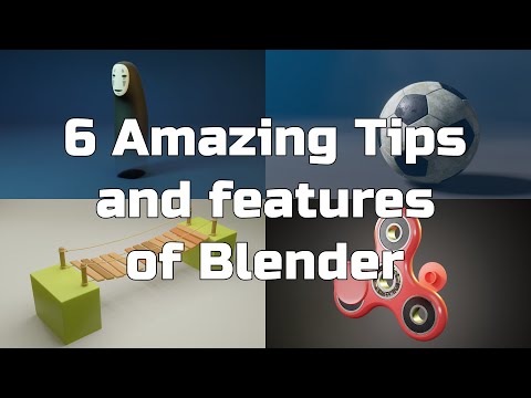 6 Amazing Tips for Blender | Blender Stuffs