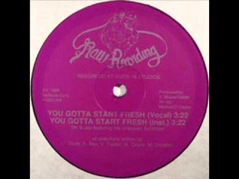 Ski & Jay Feat. The Unknown Scratcher - You Gotta Start Fresh (Raw Recording-1986)
