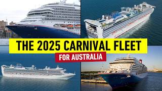 Which Carnival Ship in Australia Should YOU Sail On in 2025? (4 Ships Revealed)