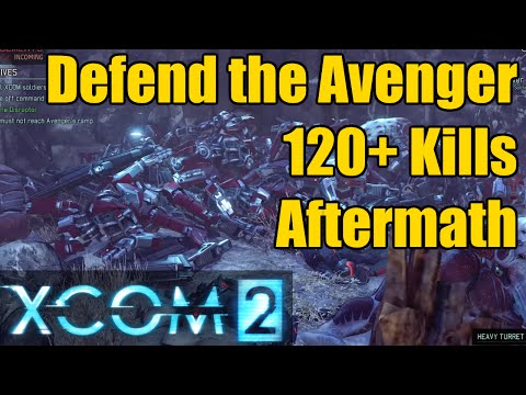 XCOM - Avenger Defense Mission - 120+ Kills - Aftermath, not battle - Legend