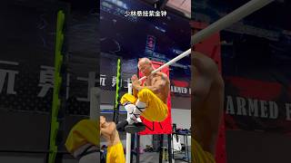 Defying Gravity: Shaolin Neck-Hanging Mastery 💪