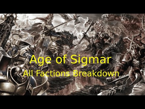 Age Of Sigmar: All Factions Summarized