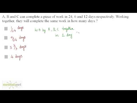 QT 127 Time and Work Question Set 1