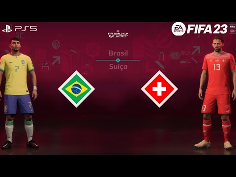 FIFA 23 - Brazil vs Switzerland | PS5 Gameplay | FIFA World Cup 2022