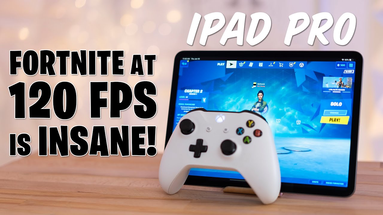 120FPS Fortnite on iPad Pro - So Good it's UNFAIR!