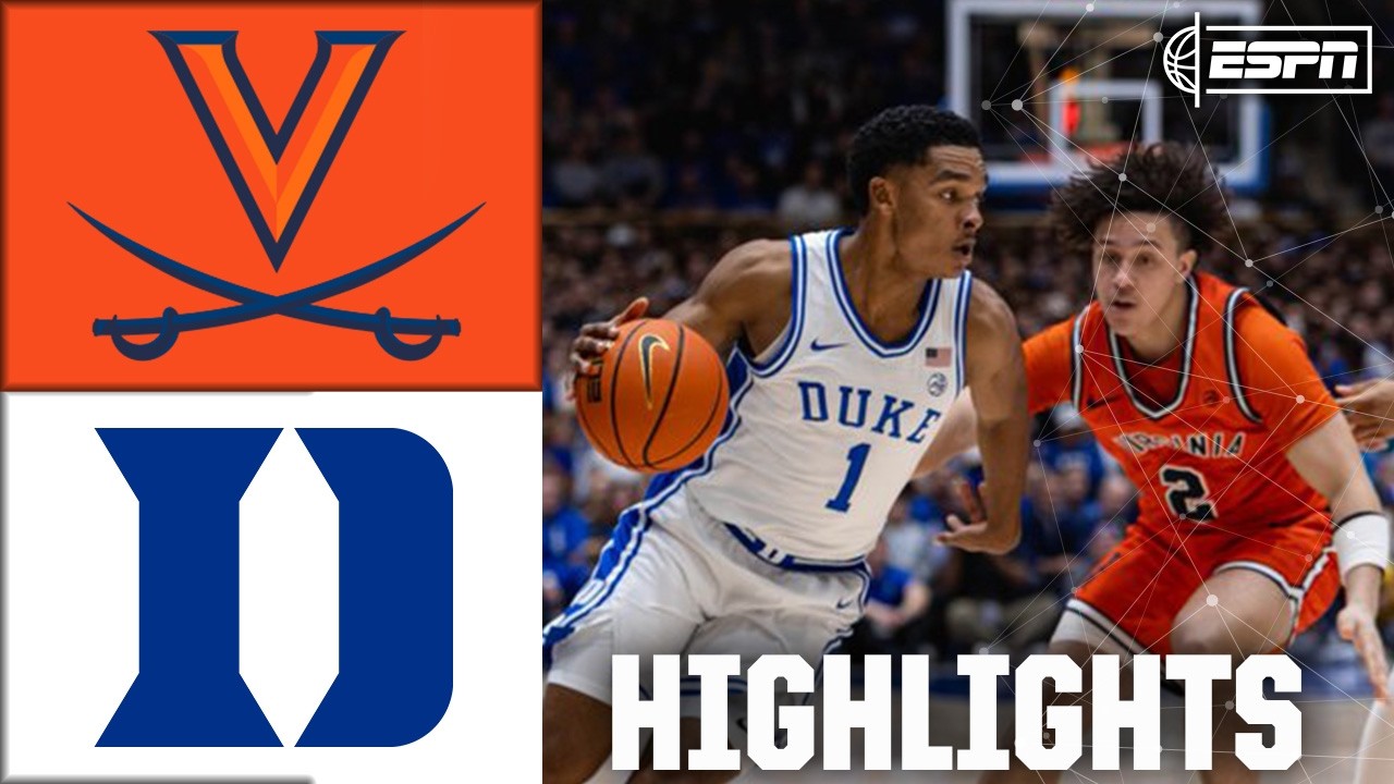 Virginia Cavaliers vs. Duke Blue Devils | Full Game Highlights | ESPN College Basketball