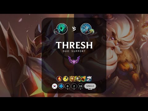 Thresh Support vs Zilean - KR Master Patch 12.23