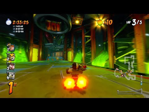 Crash Team Racing "Nitro Fueled": N. Gin Labs [1080 HD]