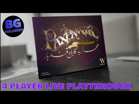 Pax Pamir 2nd Edition - 4 Player Live Playthrough